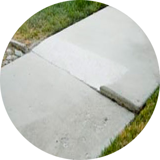 Concrete Cutting Sidewalk Repair