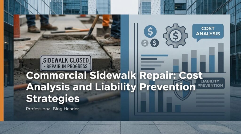 Commercial Sidewalk Repair: Cost Analysis and Liability Prevention Strategies