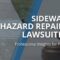 Sidewalk Trip Hazard Repair Stops Lawsuits in 2026