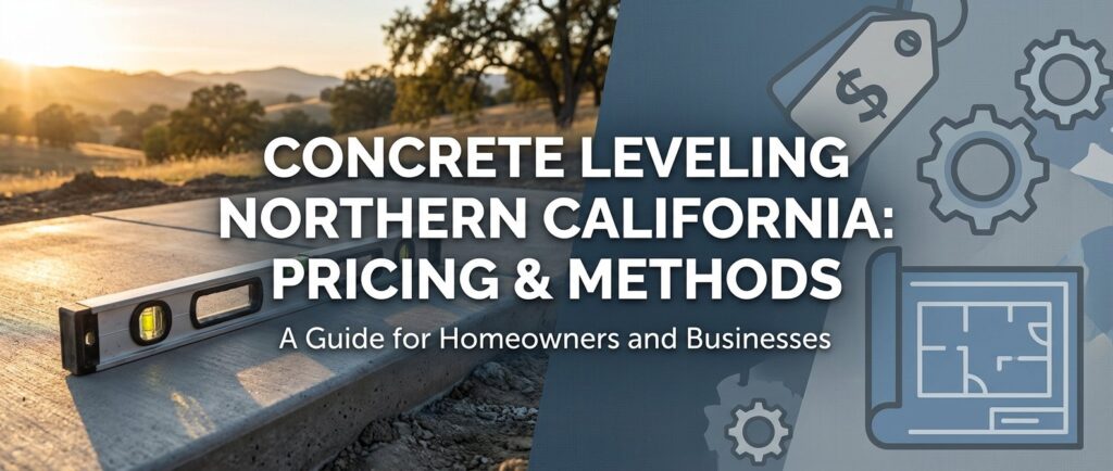 Concrete Leveling Northern California: Pricing & Methods
