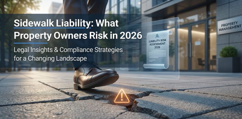 Sidewalk Liability: What Property Owners Risk in 2026