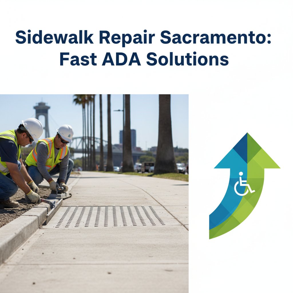 Sidewalk Repair Sacramento: Fast ADA Solutions