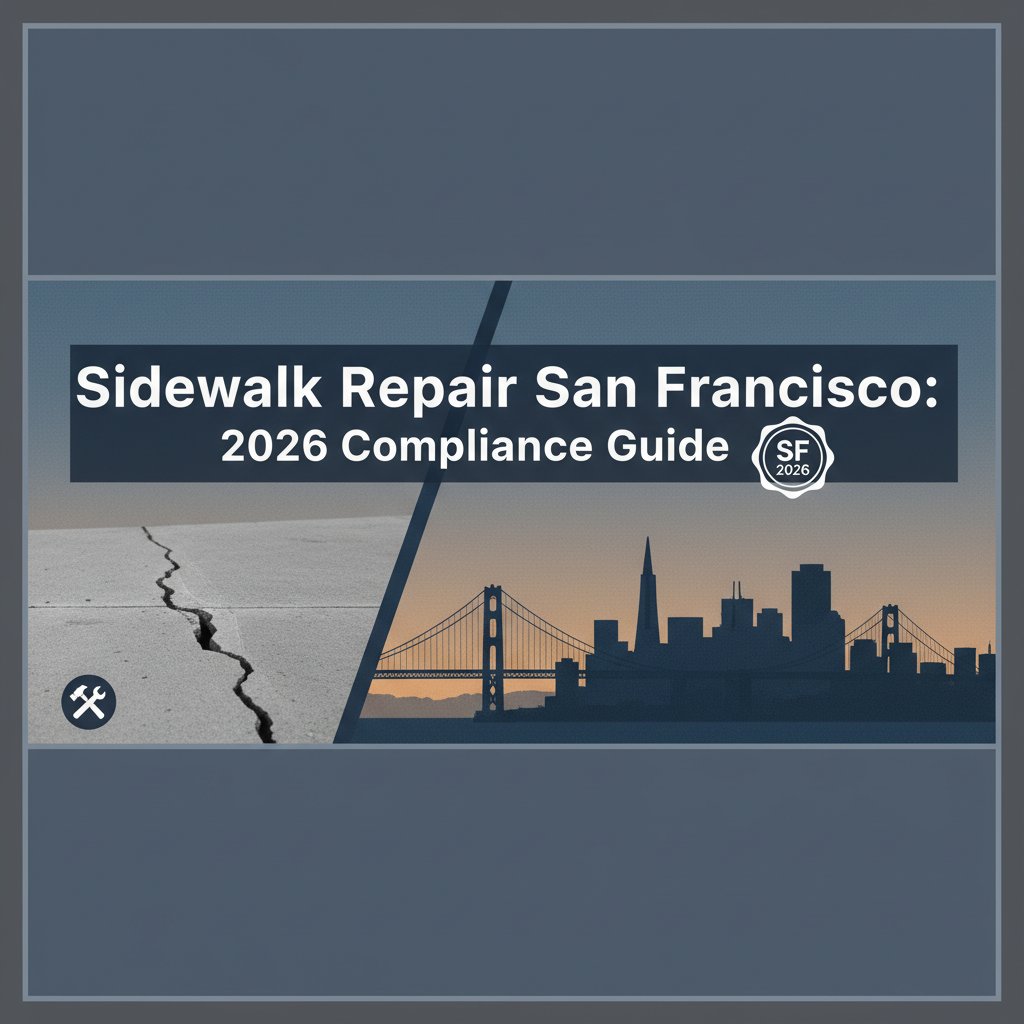 Sidewalk Repair San Francisco: 2026 Compliance Guide