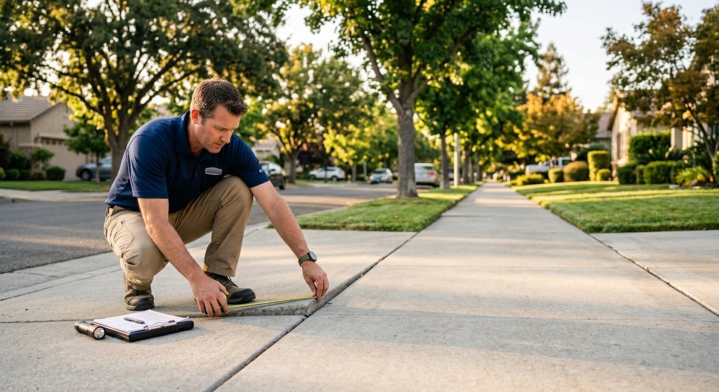 HOA Sidewalk Budgeting for Trip Hazard Repairs