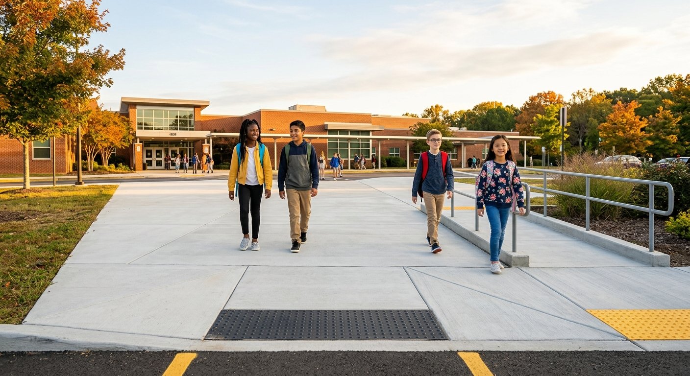 School District Sidewalk Repairs: ADA & Safety Guide