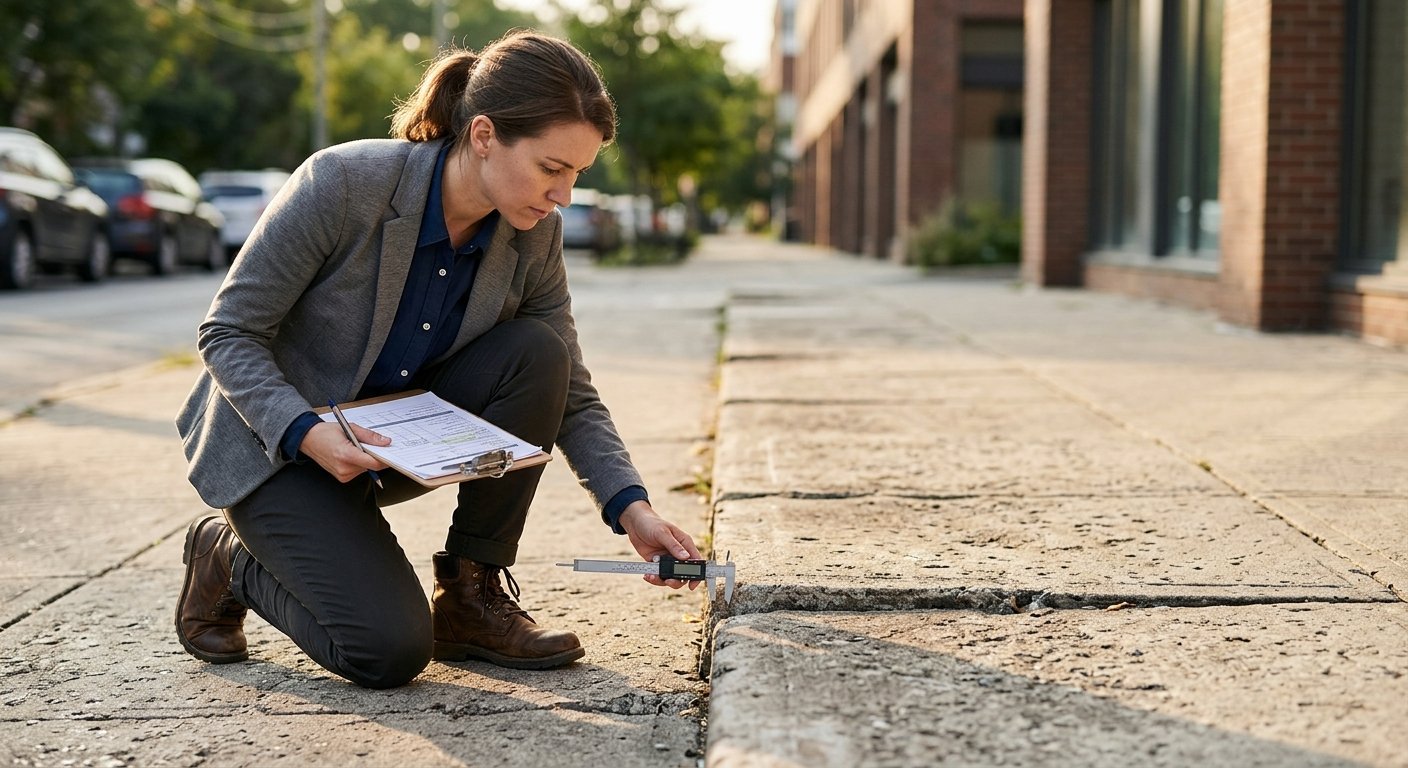 Reading a Sidewalk Inspection Report